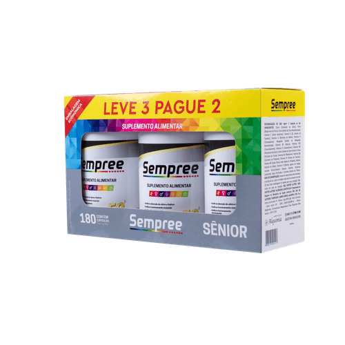 Sempree Sênior Kit 180 cápsulas
