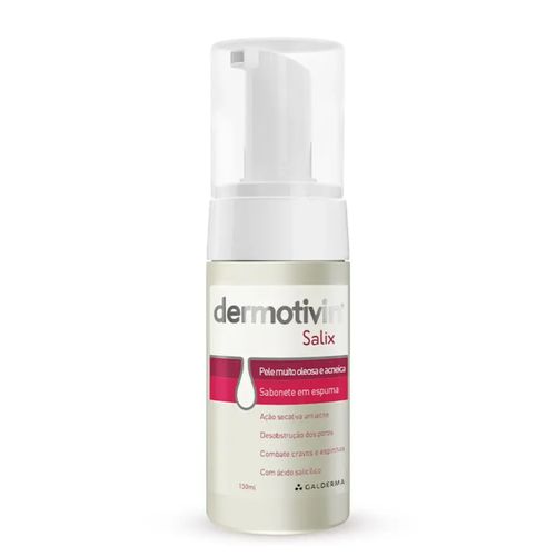 Dermotivin Salix Sabonete em Espuma Facial (130ml) Dermotivin Salix Sabonete em Espuma Facial (130ml)
