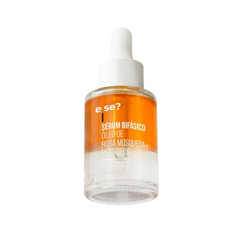 Sérum Bifásico - Óleo de rosa mosqueta + Peptídeos com Niacinamida - 32ml