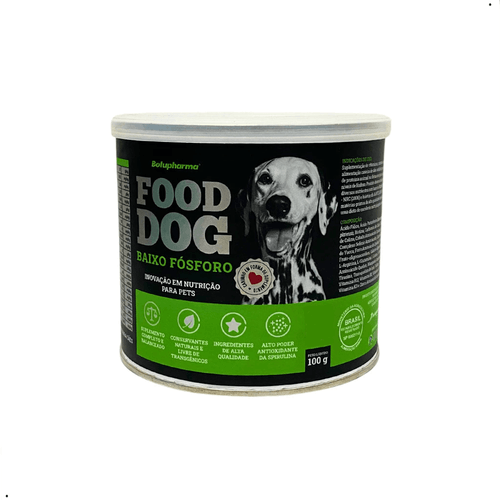 FOOD DOG BAIXO FÓSFORO 100G NUTRIÇÃO PARA CÃES