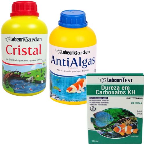 ALCON GARDEN ANTIALGAS 1KG + GARDEN CRISTAL 1L + ALCON KH 1OML
