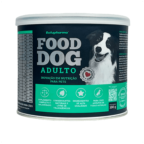 FOOD DOG ADULTO 100G NUTRIÇÃO PARA CÃES ADULTOS FOOD DOG ADULTO 100G NUTRIÇÃO PARA CÃES ADULTOS