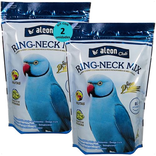 ALCON CLUB RING NECK MIX 550G KIT COM 2 ALCON CLUB RING NECK MIX 550G KIT COM 2