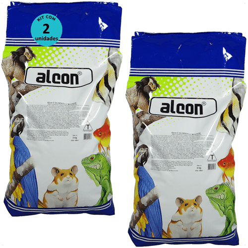 ALCON CALOPSITA CRIADOR 3KG KIT COM 2