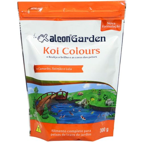 ALCON GARDEN KOI COLOURS 300G RAÇÃO PARA PEIXES ALCON GARDEN KOI COLOURS 300G RAÇÃO PARA PEIXES