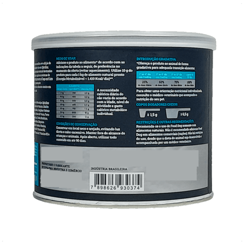 FOOD DOG ZERO PROTEÍNA ANIMAL 100G PARA CÃES ADULTOS