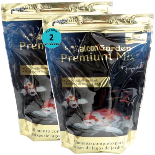 ALCON GARDEN PREMIUM MIX 300G RAÇÃO PARA PEIXES KIT COM 2