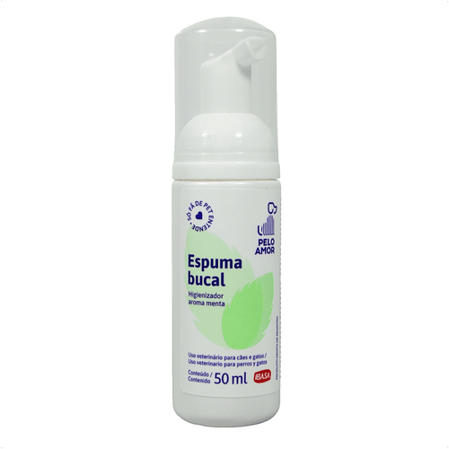 ESPUMA BUCAL IBASA 50ML PARA CÃES E GATOS