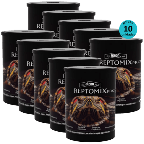 Reptomix Pro 280g Alcon Kit Com 10