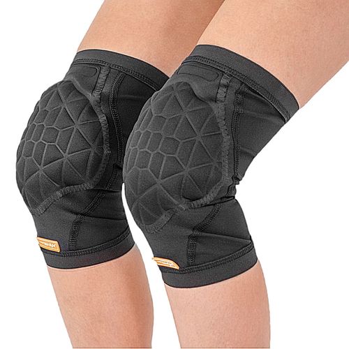 Joelheira Impact Hidrolight Estofada Preta Tam M - 1 par