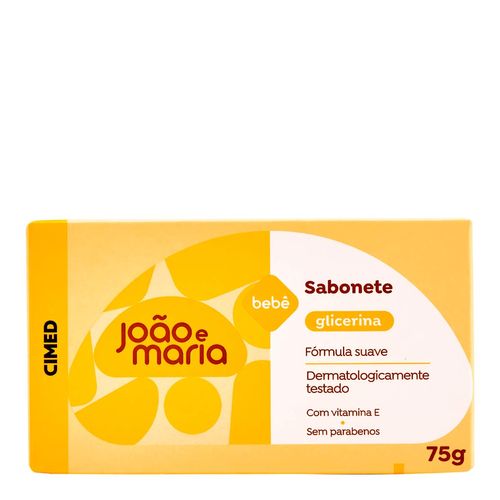 Sabonete Em Barra João E Maria Baby Glicerina 75G