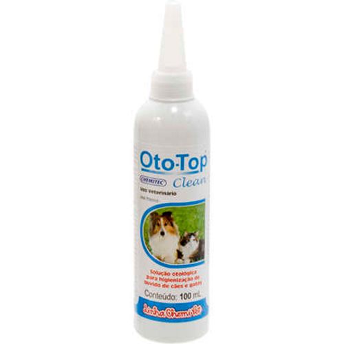 Solução Otológica Oto-Top Clean 100ml Chemitec Solução Otológica Oto-Top Clean 100ml Chemitec