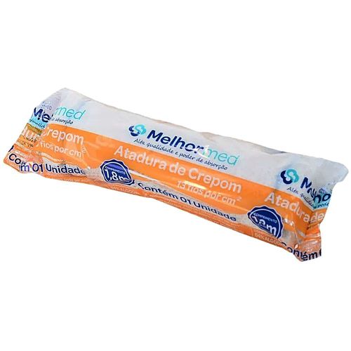 Atadura de Crepom MelhorMed - 10cm x 1,80m Atadura de Crepom MelhorMed - 10cm x 1,80m