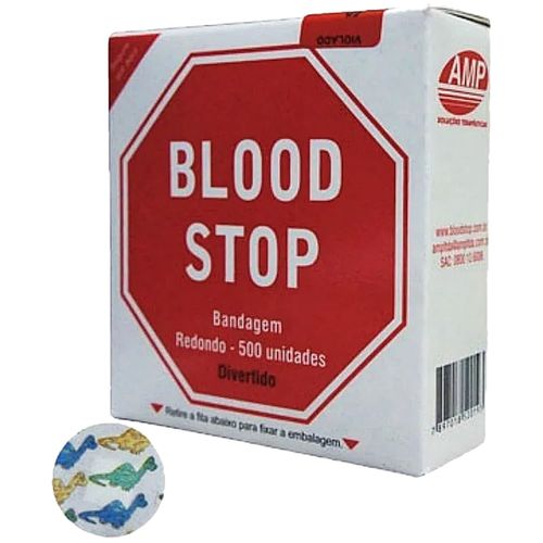 Curativo Bandagem Blood Stop Infantil Divertido 500 unidades