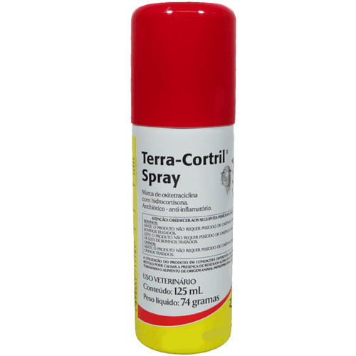 Spray Terra-Cortril Zoetis 125ml Spray Terra-Cortril Zoetis 125ml