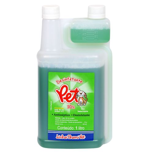 Desinfetante Pet Chemitec 1L Desinfetante Pet Chemitec 1L