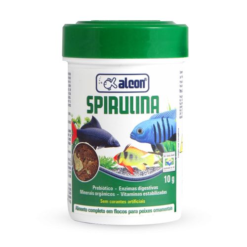 Ração Alcon Gold Spirulina Flakes 10g