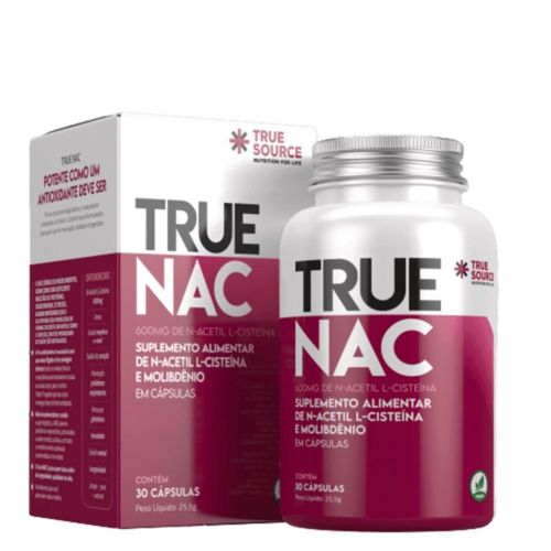 True NAC 600mg (30 caps) - Padrão: Único