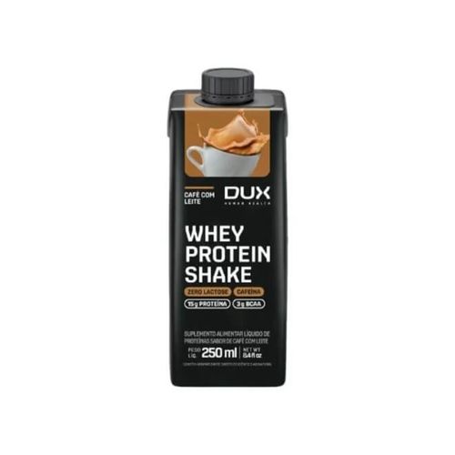 Whey Protein Shake (250ml) - Sabor: Café com Leite Whey Protein Shake (250ml) - Sabor: Café com Leite