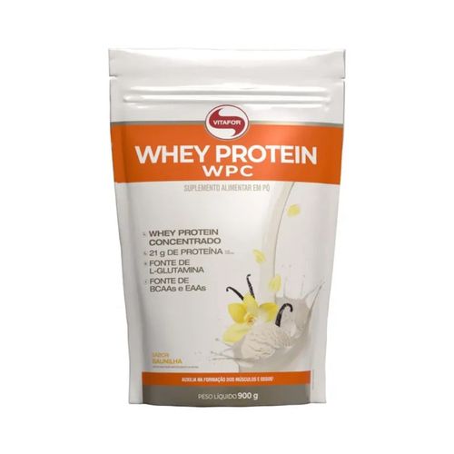 Whey Protein WPC Refil (900g) - Sabor: Baunilha Whey Protein WPC Refil (900g) - Sabor: Baunilha