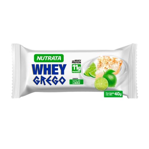 Whey Grego Bar (40g) - Sabor: Torta de Limão Whey Grego Bar (40g) - Sabor: Torta de Limão