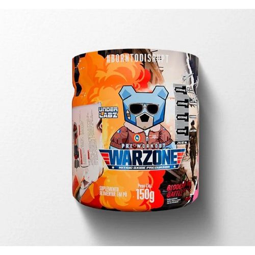 Warzone Pre Workout (150g) - Sabor: Blood Battle