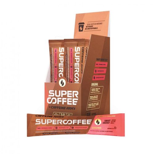SuperCoffee 3.0 To Go Display (14 sachês de 10g) - Sabor: Original SuperCoffee 3.0 To Go Display (14 sachês de 10g) - Sabor: Original