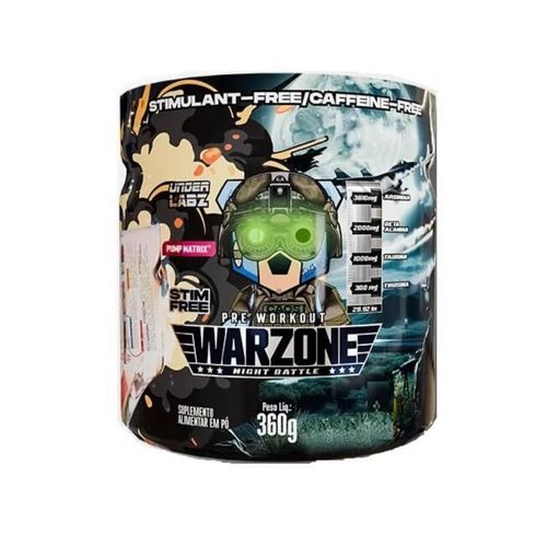 Warzone Night Battle (360g) - Sabor: Passion e Fury