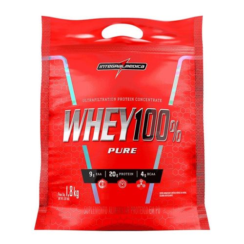 Whey 100% Pure Refil (1,8kg) - Sabor: Baunilha