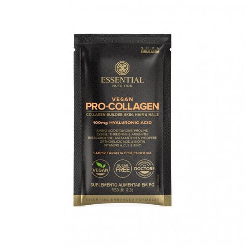 Vegan Pro Collagen (11g) - Sabor: Laranja c/ Cenoura Vegan Pro Collagen (11g) - Sabor: Laranja c/ Cenoura
