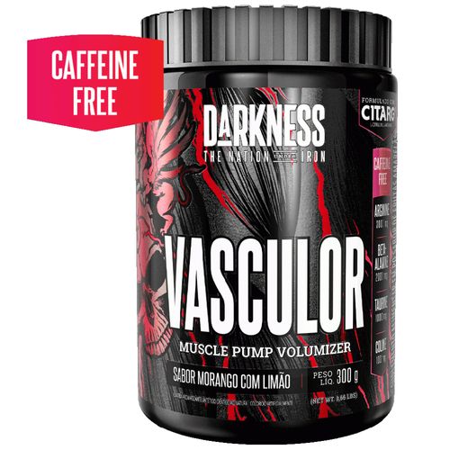 Vasculor (300g) - Sabor: Morango com Limão (sem cafeína)