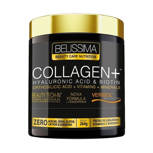 Collagen + Hyaluronic Acid e Biotin (264g) - Sabor: Limão Collagen + Hyaluronic Acid e Biotin (264g) - Sabor: Limão