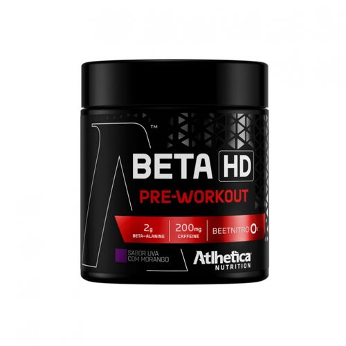Beta HD Pre Workout (240g) - Sabor: Uva com Morango Beta HD Pre Workout (240g) - Sabor: Uva com Morango