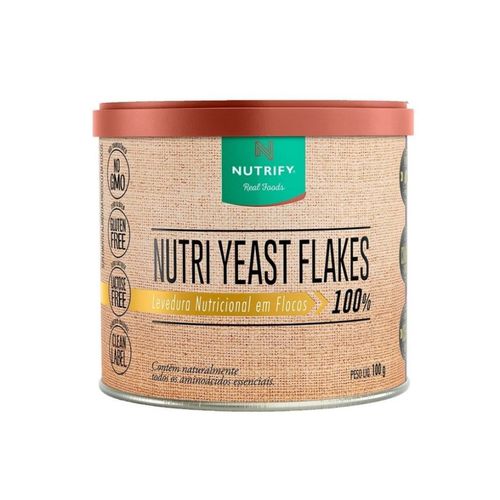 Nutri Yeast Flakes (100g) - Sabor: Natural