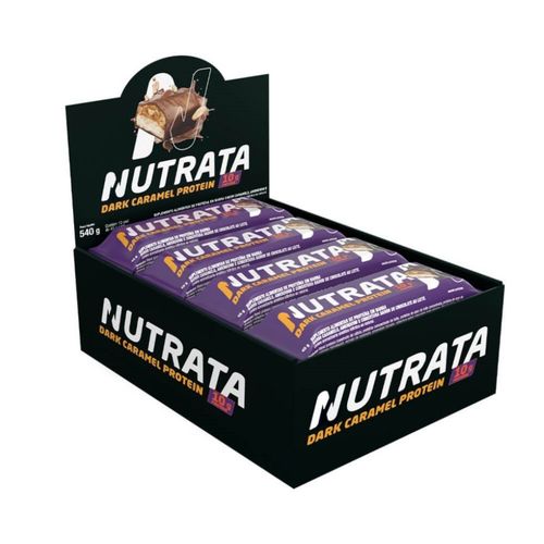 Nutrata Caramel Protein Display (12 unid. 45g) - Sabor: Dark Caramel Nutrata Caramel Protein Display (12 unid. 45g) - Sabor: Dark Caramel