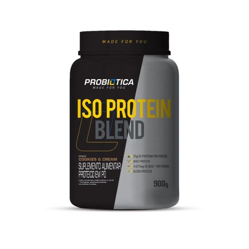 Iso Protein Blend (900g) - Sabor: Cookies e Cream Iso Protein Blend (900g) - Sabor: Cookies e Cream