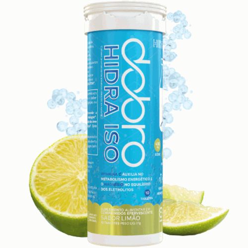 Hidra Iso Hidratacao Dobro (10 tablets x 3,7g) - Sabor: Limão