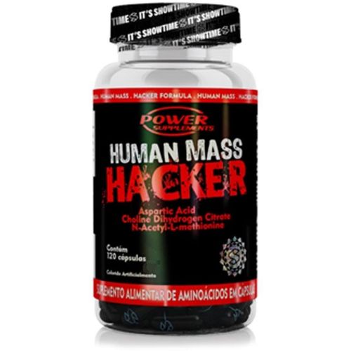 Human Mass Hacker 555mg (120 caps) - Padrão: Único Human Mass Hacker 555mg (120 caps) - Padrão: Único