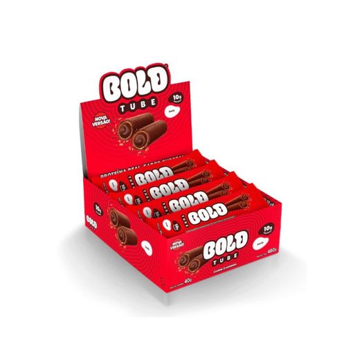 Bold Tube Display (12 unid. 40g) - Sabor: Avelã Bold Tube Display (12 unid. 40g) - Sabor: Avelã