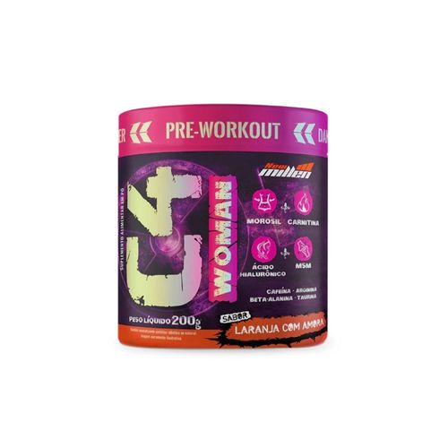 C4 Woman (200g) - Sabor: Laranja com Amora C4 Woman (200g) - Sabor: Laranja com Amora