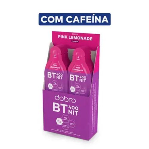 BT Nitrato Gel Dobro (Display 10 sachês 30g) - Sabor: Pink Lemonade BT Nitrato Gel Dobro (Display 10 sachês 30g) - Sabor: Pink Lemonade