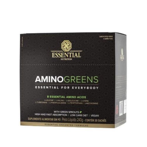Amino Greens Display (30 Sachês - 8g) - Padrão: Único Amino Greens Display (30 Sachês - 8g) - Padrão: Único