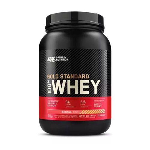 100% Whey Protein Gold Standard (907g) - Sabor: Banana Cream 100% Whey Protein Gold Standard (907g) - Sabor: Banana Cream