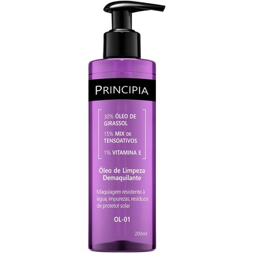 Óleo de Limpeza Demaquilante OL-01 Principia - 200ml