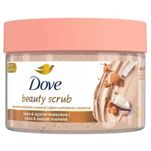 Dove Beauty Scrub Sabonete Esfoliante Coco e Açucar Mascavo 280g Dove Beauty Scrub Sabonete Esfoliante Coco e Açucar Mascavo 280g