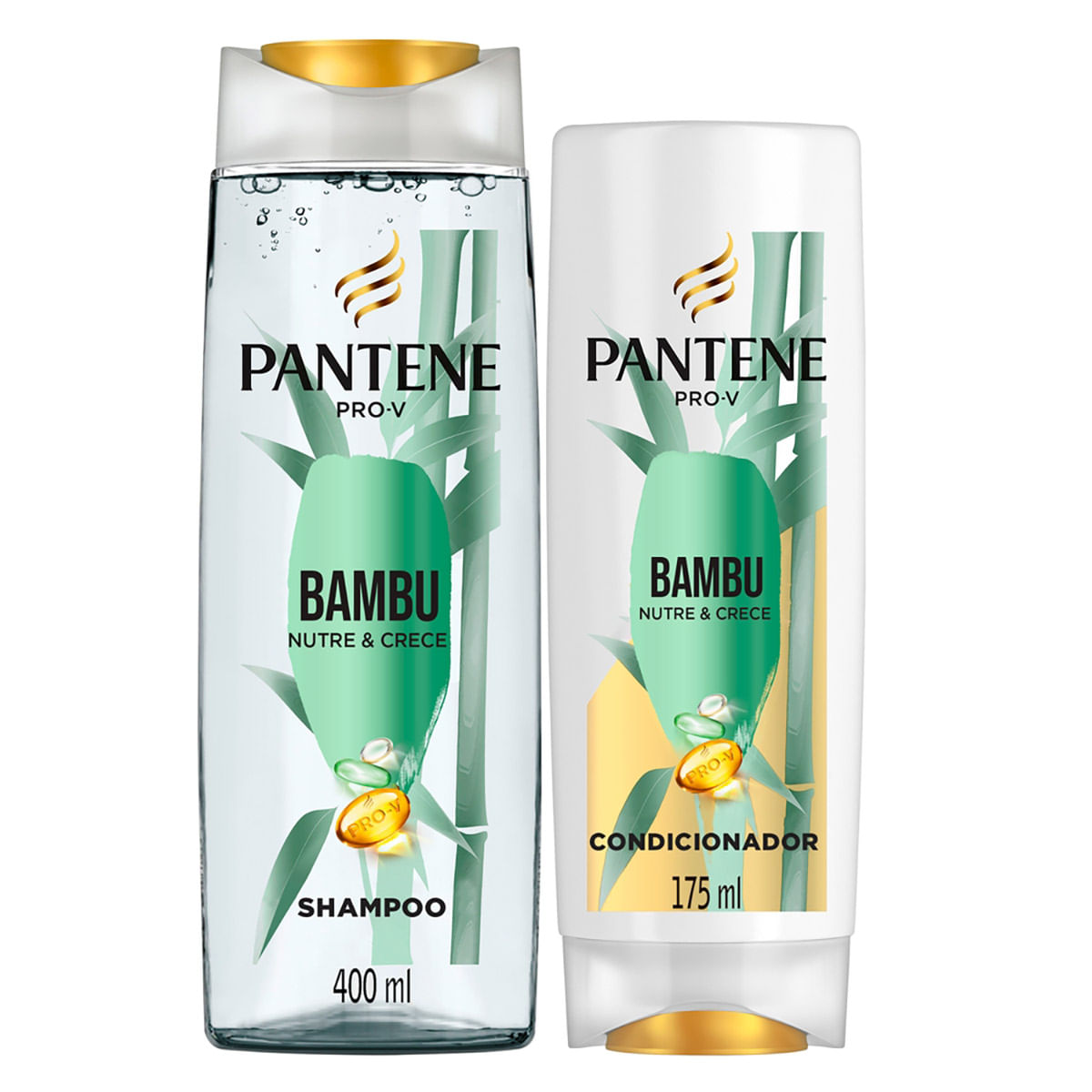 Kit Pantene Bambu Shampoo 400ml + Condicionador 150ml