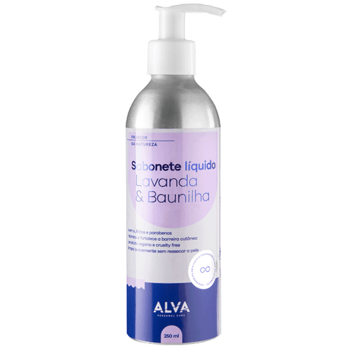 Alva Personal Care Lavanda & Baunilha -Sabonete Líquido 250ml 250ml