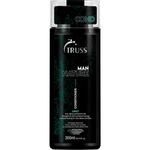 Truss Man Nature - Condicionador Antibactericida 300ml 300ML 300ml Truss Man Nature - Condicionador Antibactericida 300ml 300ML 300ml