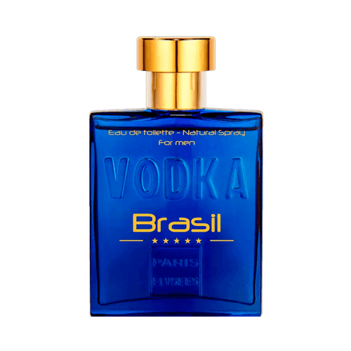 Paris Elysees Vodka Brasil Blue Eau de Toilette - Perfume Masculino 100ml 100 ml
