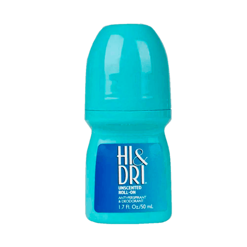 Hi & Dri Roll-On Unscented Antiperspirant - Desodorante Azul 50ml 50ml Hi & Dri Roll-On Unscented Antiperspirant - Desodorante Azul 50ml 50ml